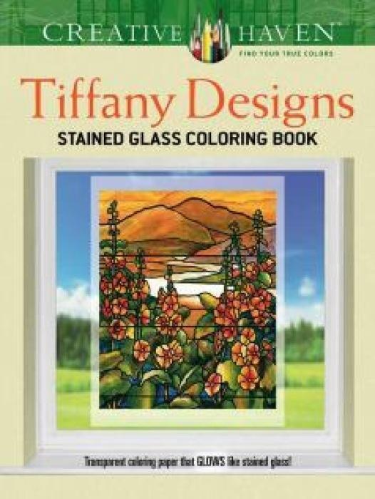 Cover: 9780486796031 | Creative Haven Tiffany Designs Stained Glass Coloring Book | A G Smith