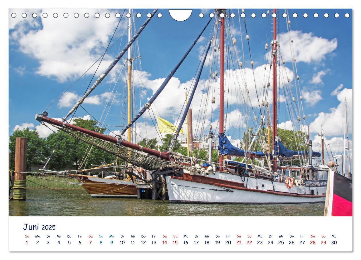 Bild: 9783435083015 | Maritime Schlei (Wandkalender 2025 DIN A4 quer), CALVENDO...