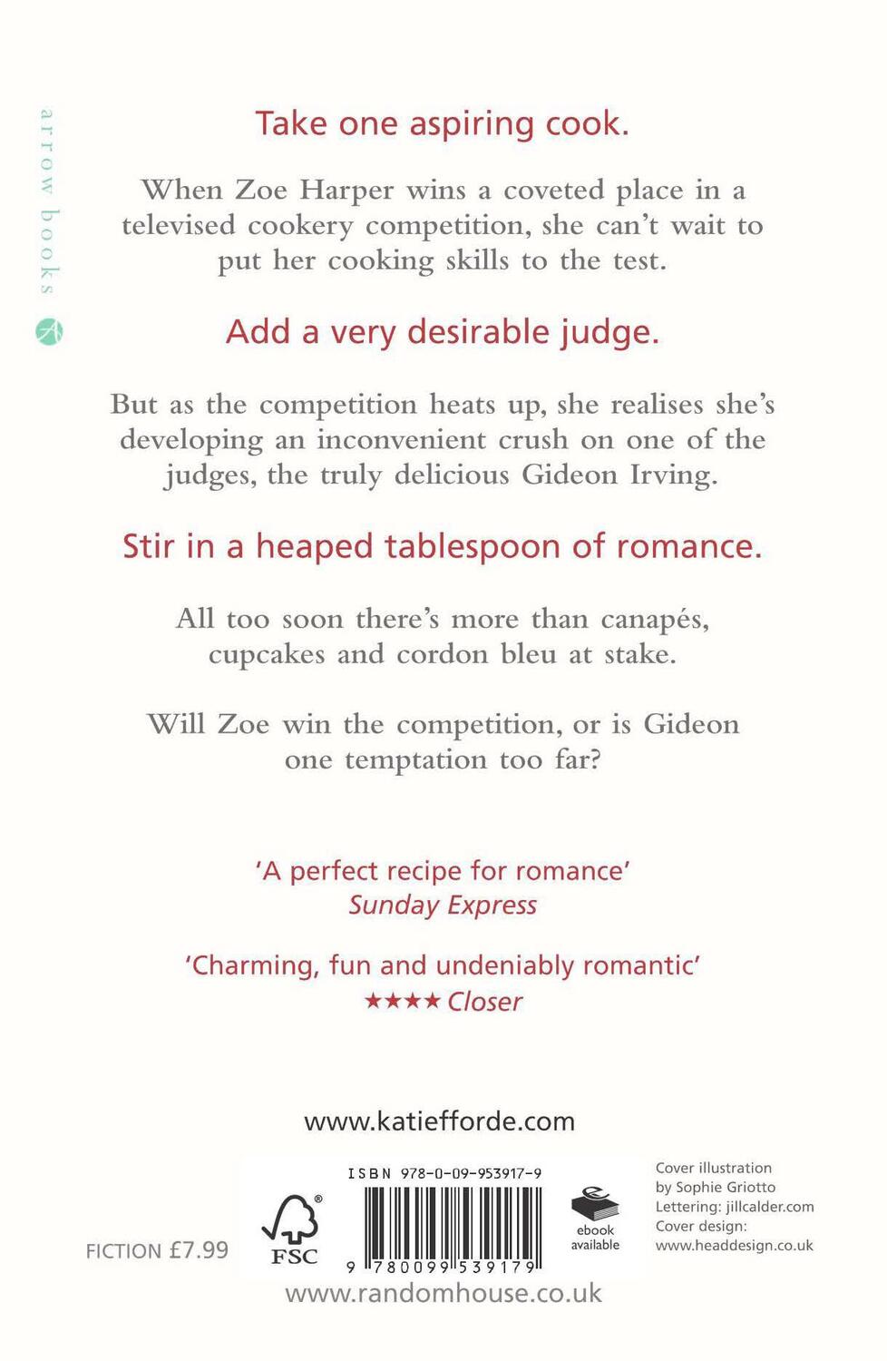 Rückseite: 9780099539179 | Recipe for Love | Katie Fforde | Taschenbuch | Englisch | 2013