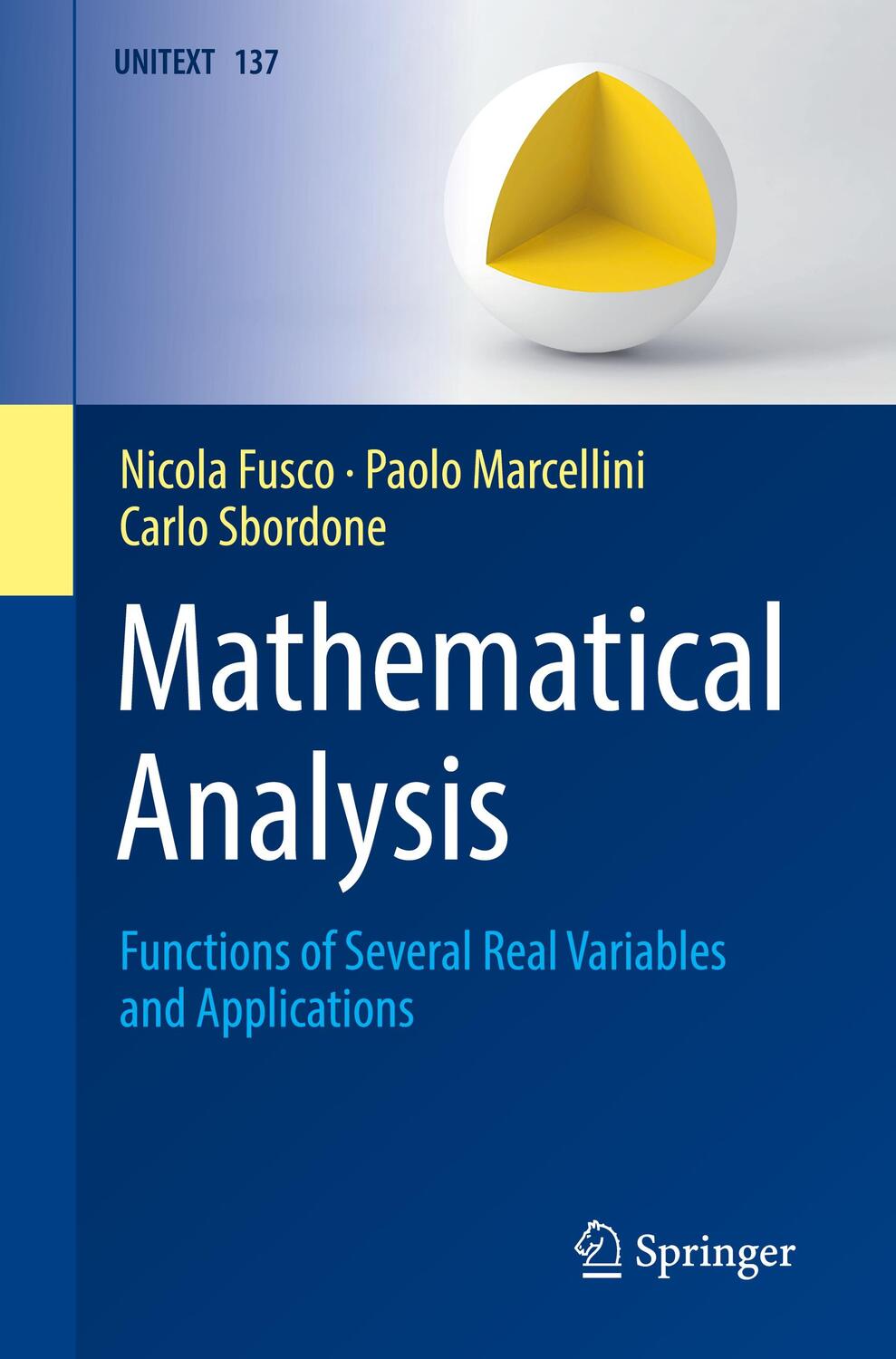 Cover: 9783031041501 | Mathematical Analysis | Nicola Fusco (u. a.) | Taschenbuch | Paperback