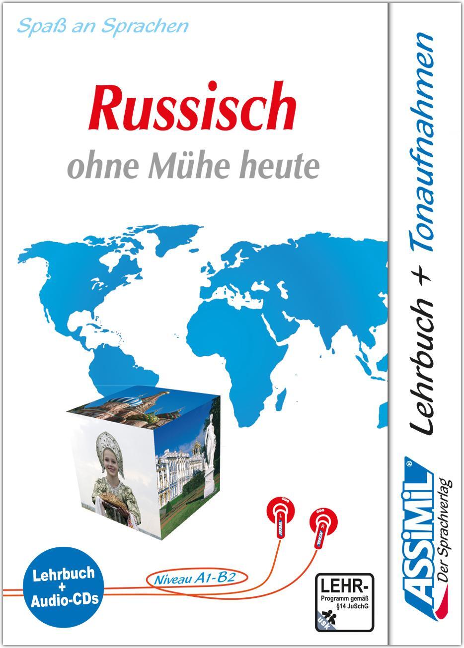 Cover: 9783896252159 | ASSiMiL Russisch ohne Mühe heute. Lehrbuch (Niveau A1 - B2) + 4...