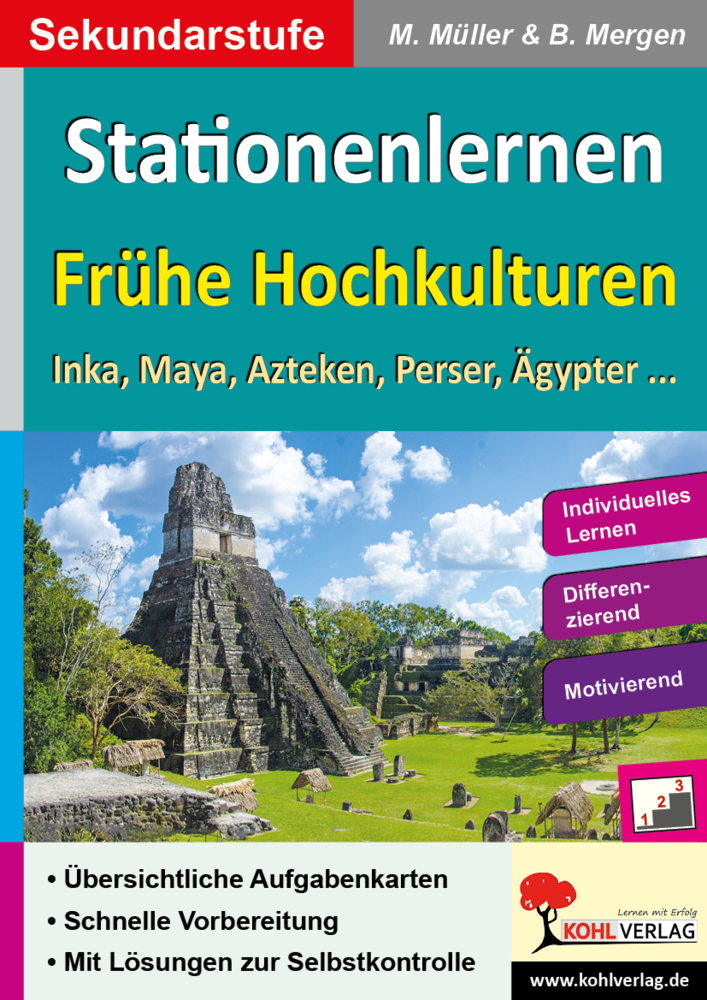 Cover: 9783956868016 | Kohls Stationenlernen Frühe Hochkulturen | Michael Müller (u. a.)