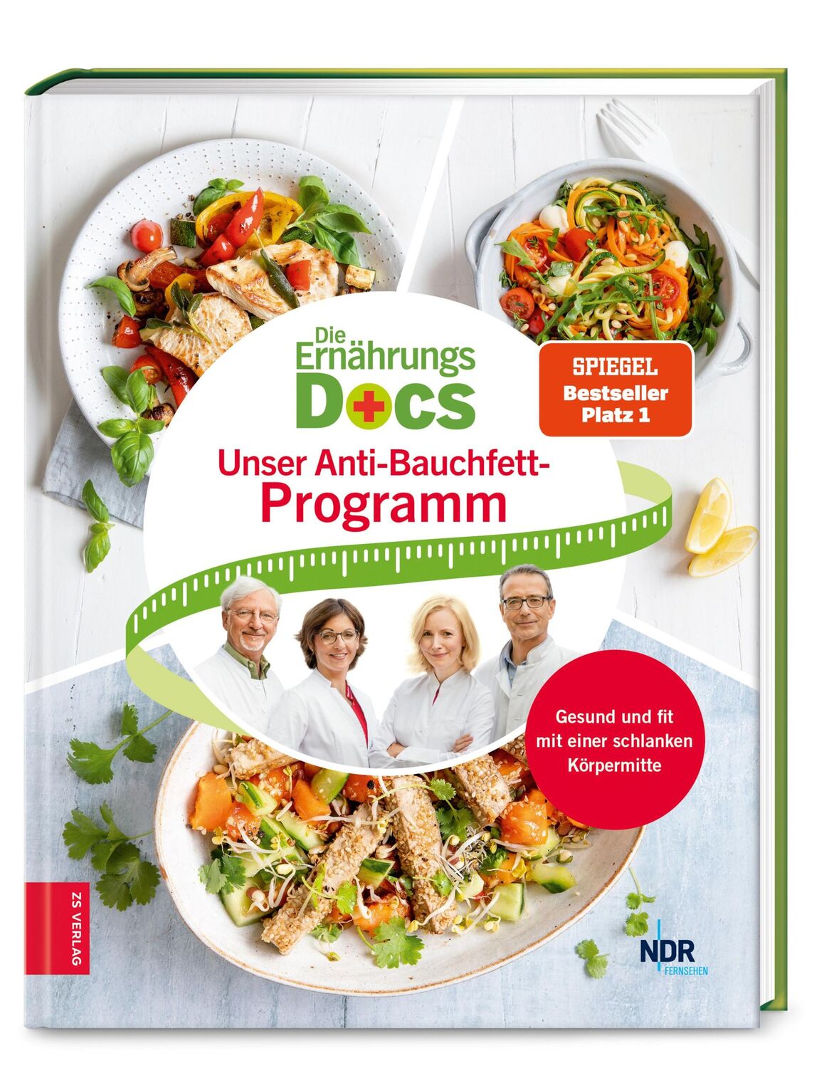 Cover: 9783965841956 | Die Ernährungs-Docs - Unser Anti-Bauchfett-Programm | Riedl (u. a.)