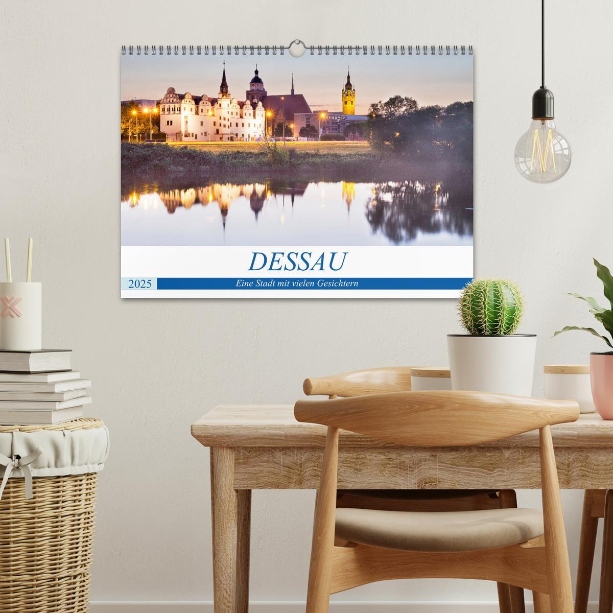 Bild: 9783435217519 | DESSAU - Eine Stadt mit vielen Gesichtern (Wandkalender 2025 DIN A3...