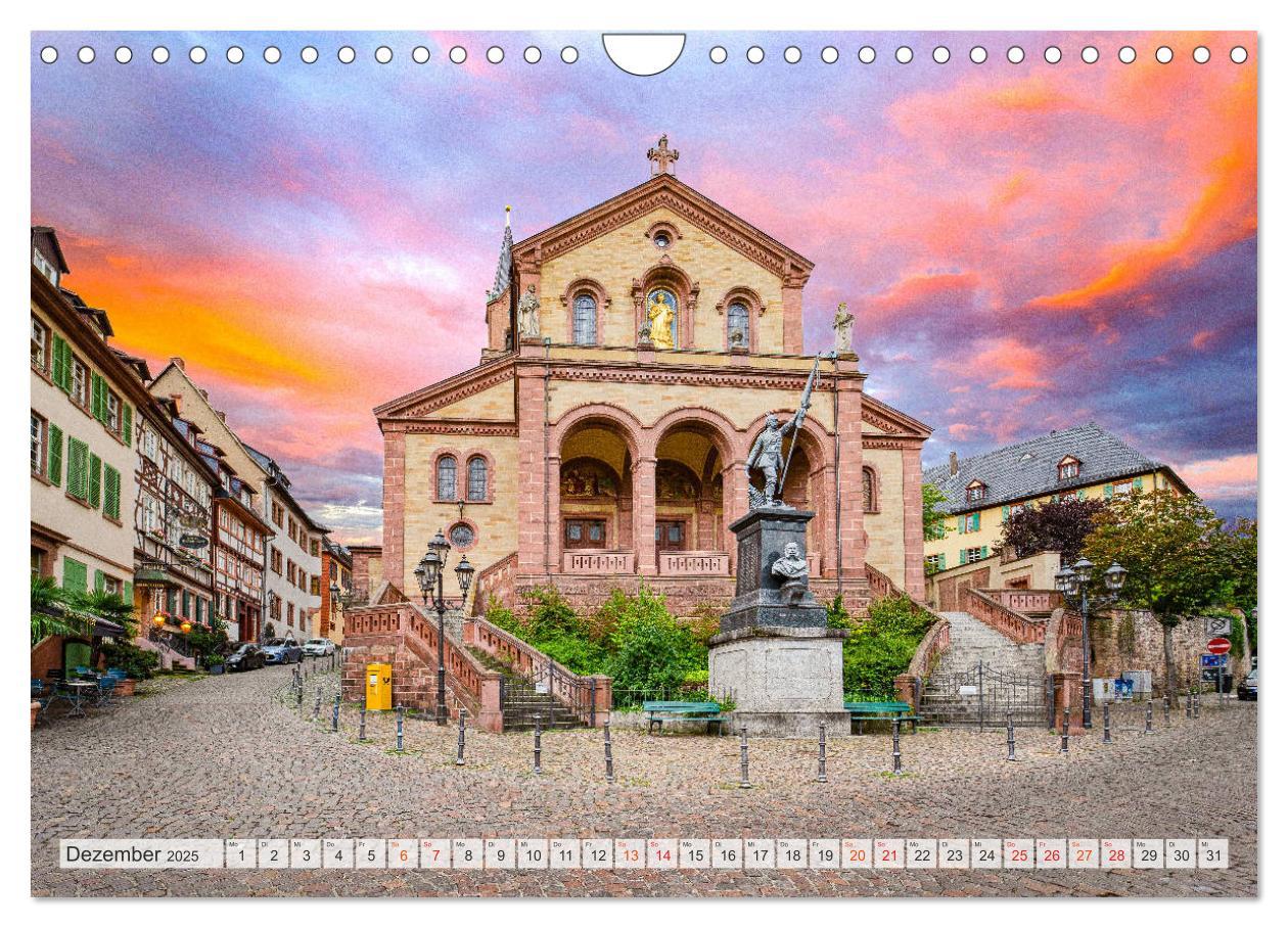 Bild: 9783435195688 | Weinheim Impressionen (Wandkalender 2025 DIN A4 quer), CALVENDO...