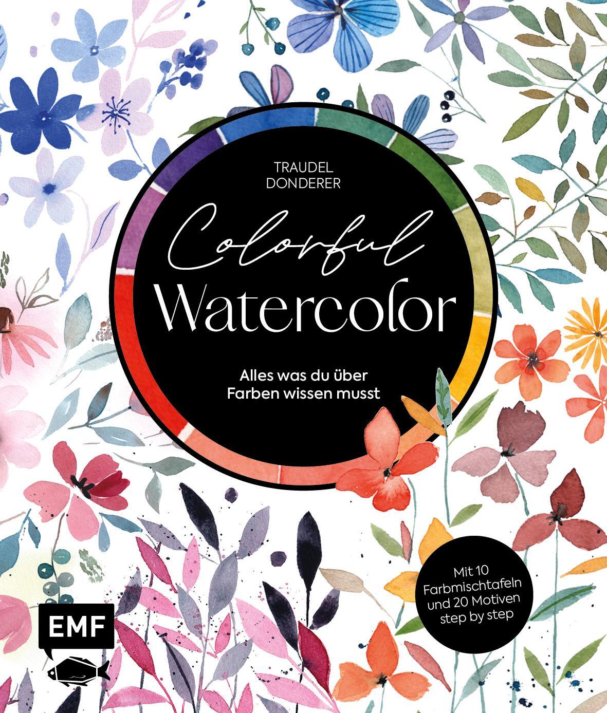 Cover: 9783745914580 | Colorful Watercolor | Traudel Donderer | Buch | Deutsch | 2023