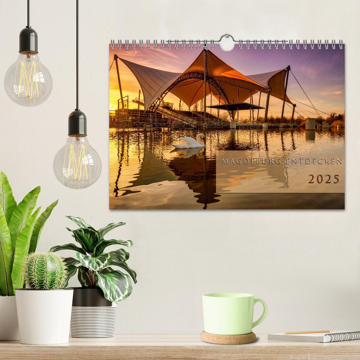 Bild: 9783383830259 | Magdeburg entdecken (Wandkalender 2025 DIN A4 quer), CALVENDO...