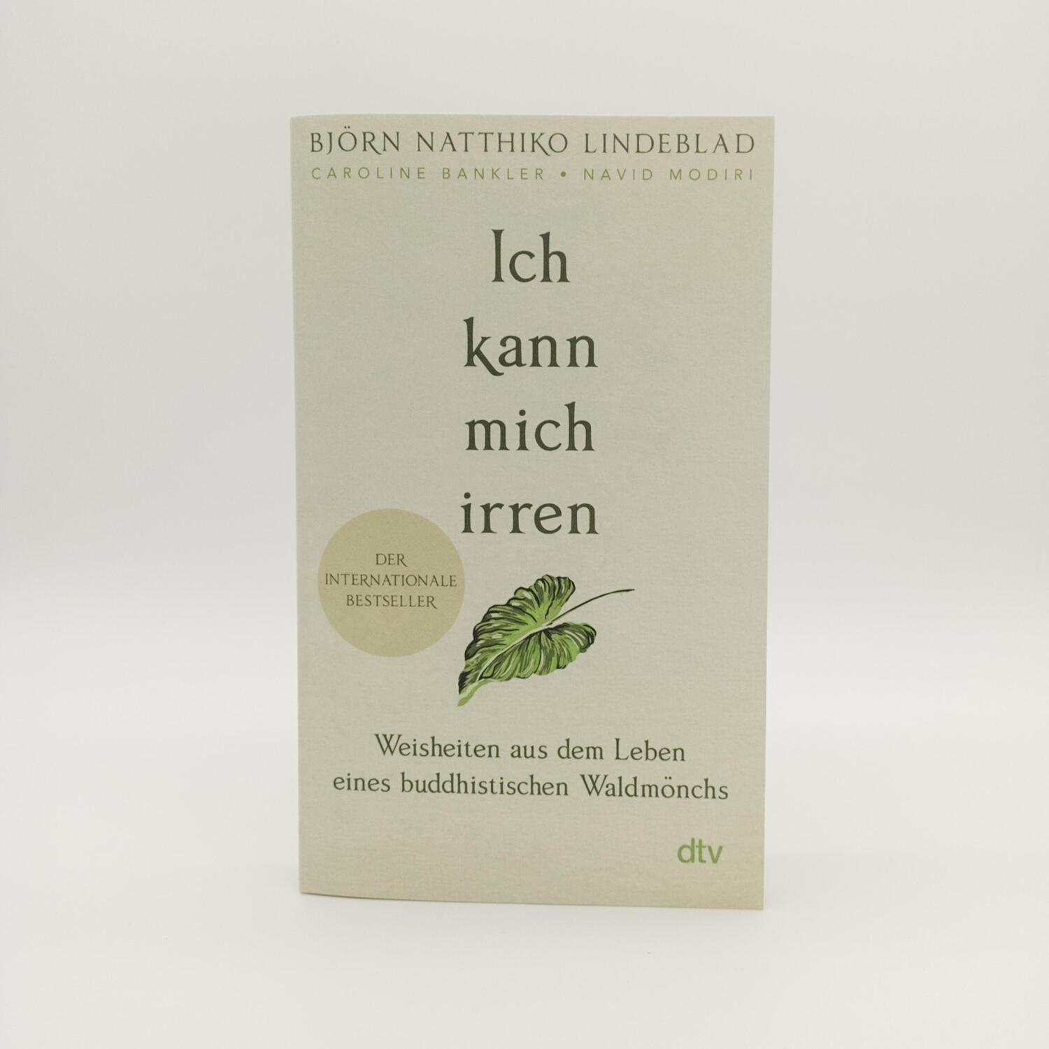 Bild: 9783423352093 | Ich kann mich irren | Björn Natthiko Lindeblad (u. a.) | Taschenbuch