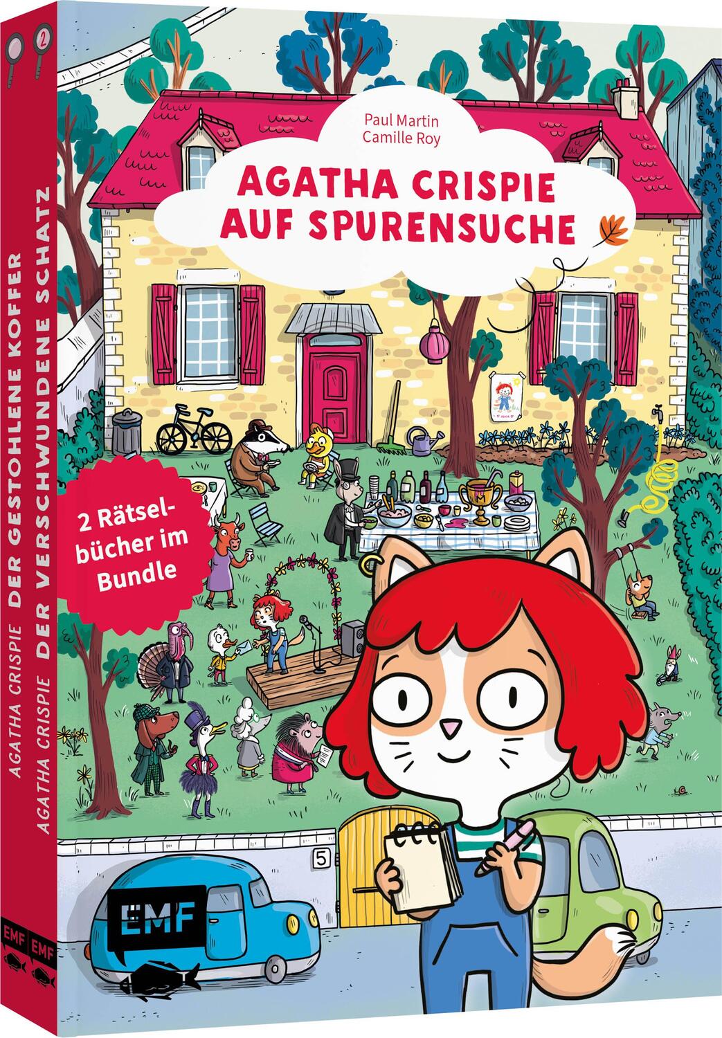 Cover: 9783745919493 | Agatha Crispie auf Spurensuche - Geschichten mit Bilderrätseln | Buch