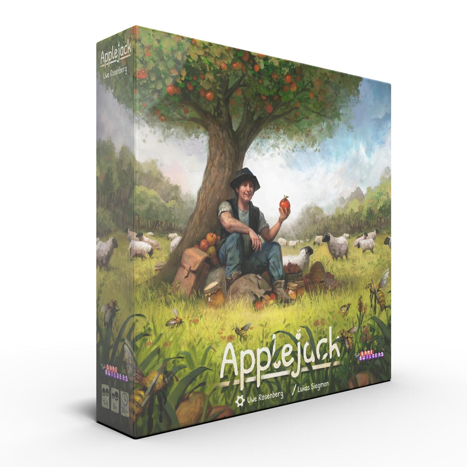 Cover: 4260617191232 | Applejack - Familienspiel - The Game Builders | Uwe Rosenberg | Spiel