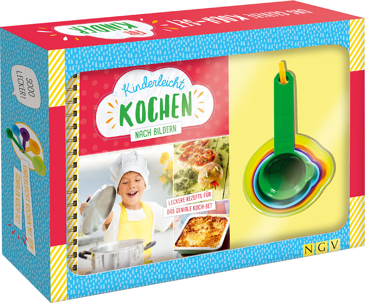 Cover: 9783625191797 | Kinderleicht kochen nach Bildern. Das clevere Koch-Set für Kinder...