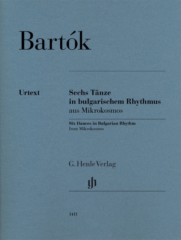Cover: 9790201814117 | Bartók, Béla - Sechs Tänze in bulgarischem Rhythmus aus Mikrokosmos