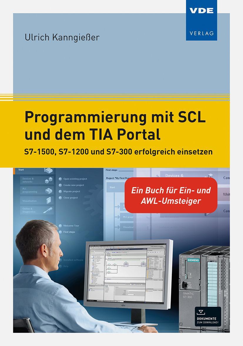 Bild: 9783800738922 | Programmierung mit SCL und dem TIA Portal | Ulrich Kanngießer | Buch
