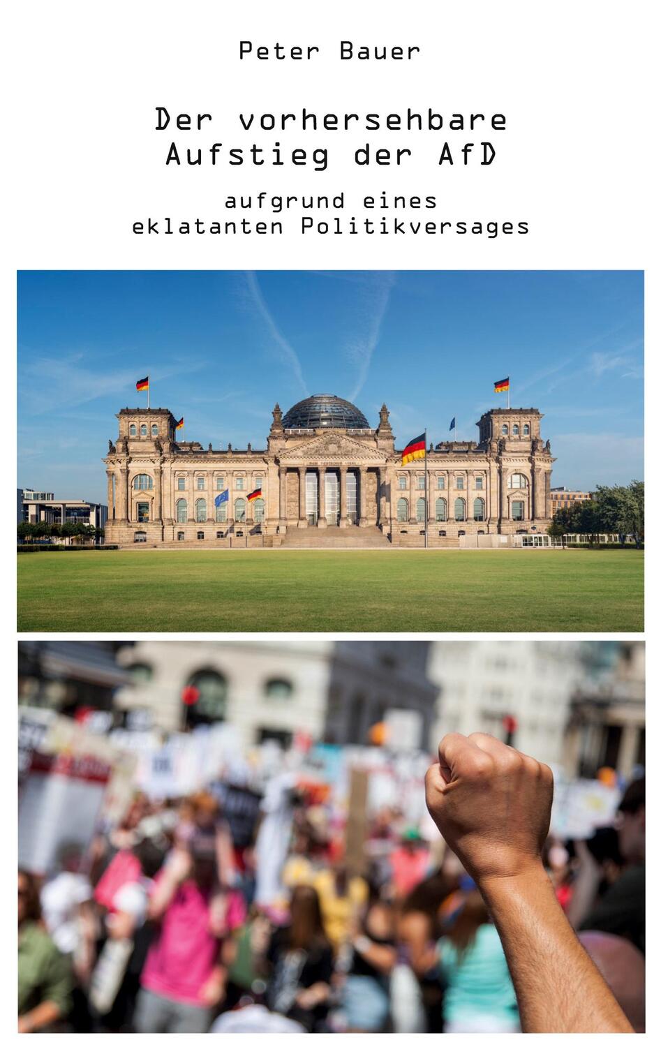 Cover: 9783988851239 | Der vorhersehbare Aufstieg der AfD | Peter Bauer | Taschenbuch | 74 S.