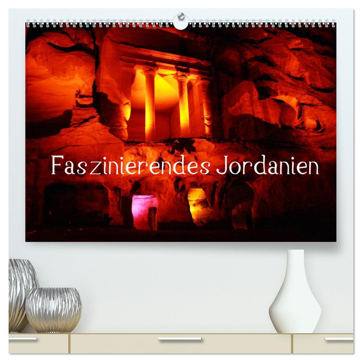Cover: 9783383427602 | Faszinierendes Jordanien (hochwertiger Premium Wandkalender 2024...