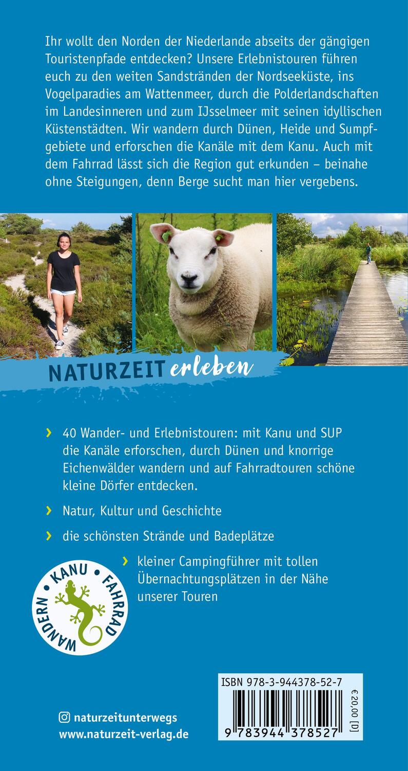 Rückseite: 9783944378527 | Naturzeit erleben: Niederlande | Eva Wieners | Taschenbuch | 288 S.