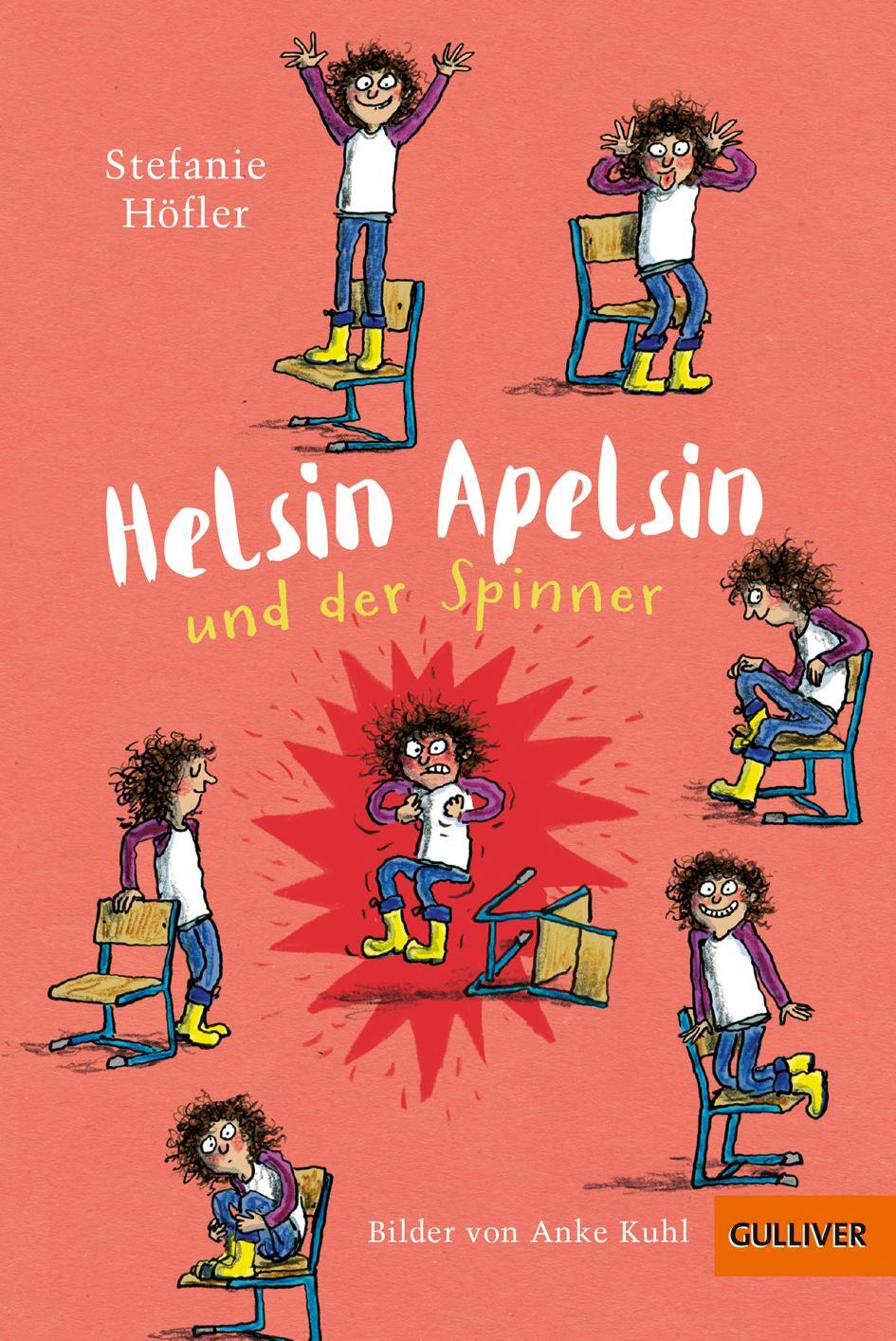 Cover: 9783407810069 | Helsin Apelsin und der Spinner | Roman | Stefanie Höfler | Taschenbuch