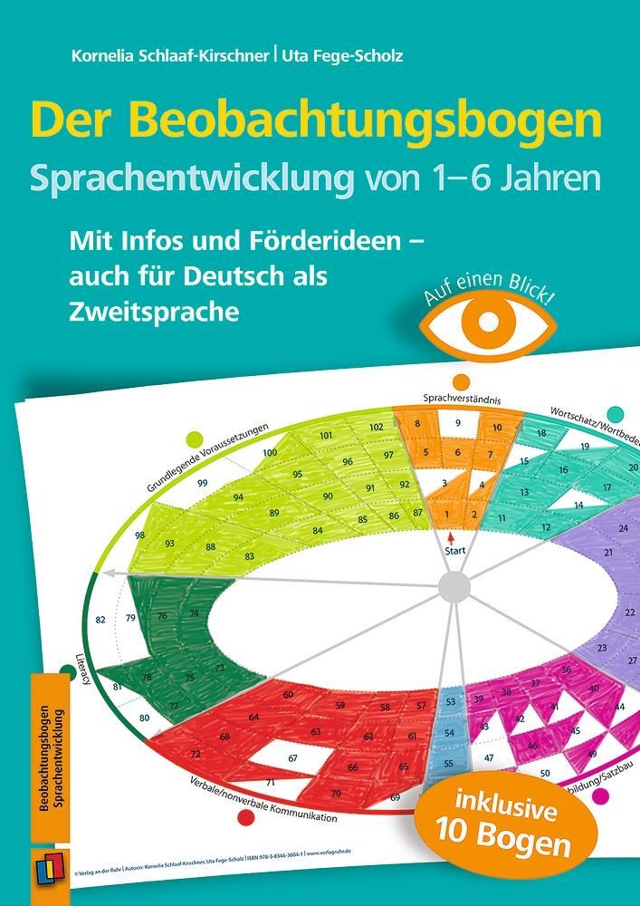 Cover: 9783834636058 | Auf einen Blick! - Der Beobachtungsbogen Sprachentwicklung von 1-6...