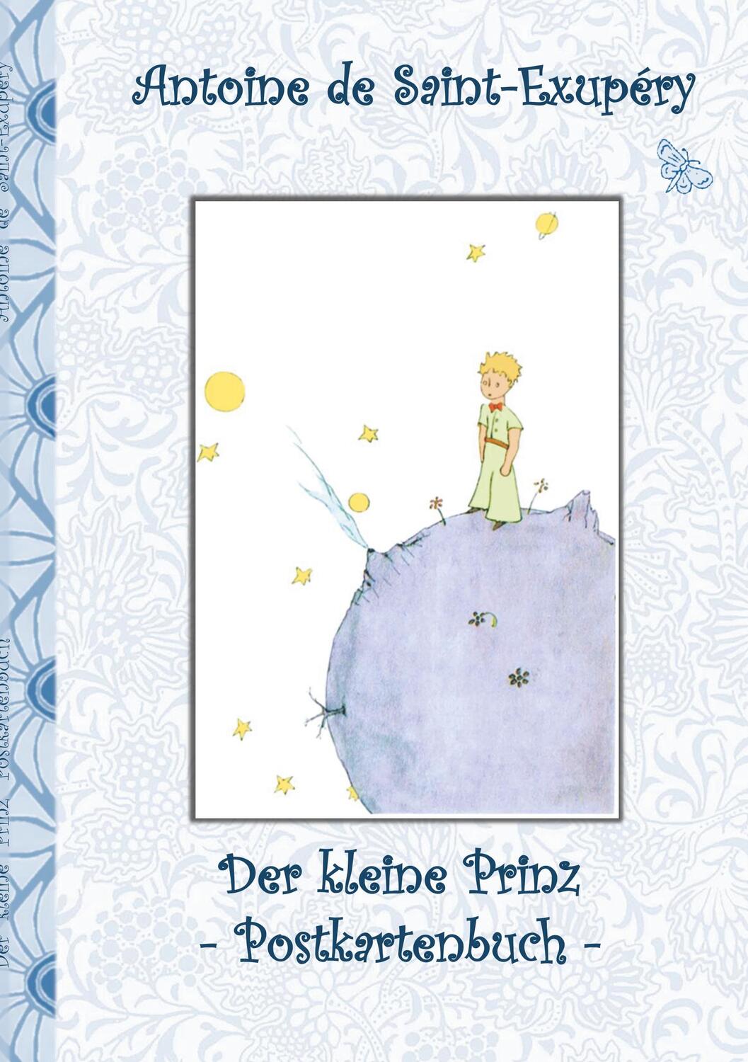 Cover: 9783748130680 | Der kleine Prinz - Postkartenbuch | Antoine de Saint-Exupéry (u. a.)