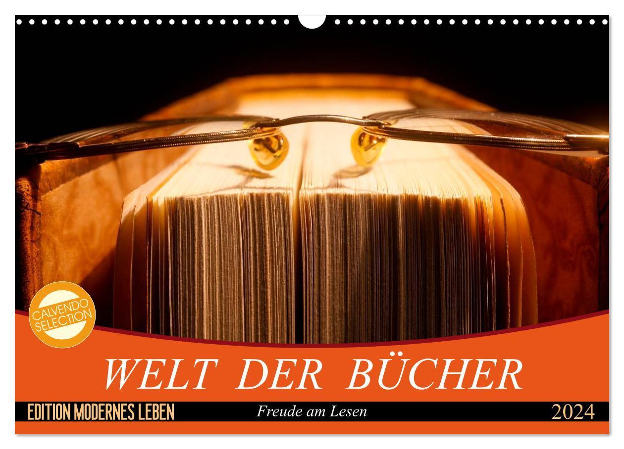 Cover: 9783383564635 | Welt der Bücher (Wandkalender 2024 DIN A3 quer), CALVENDO...