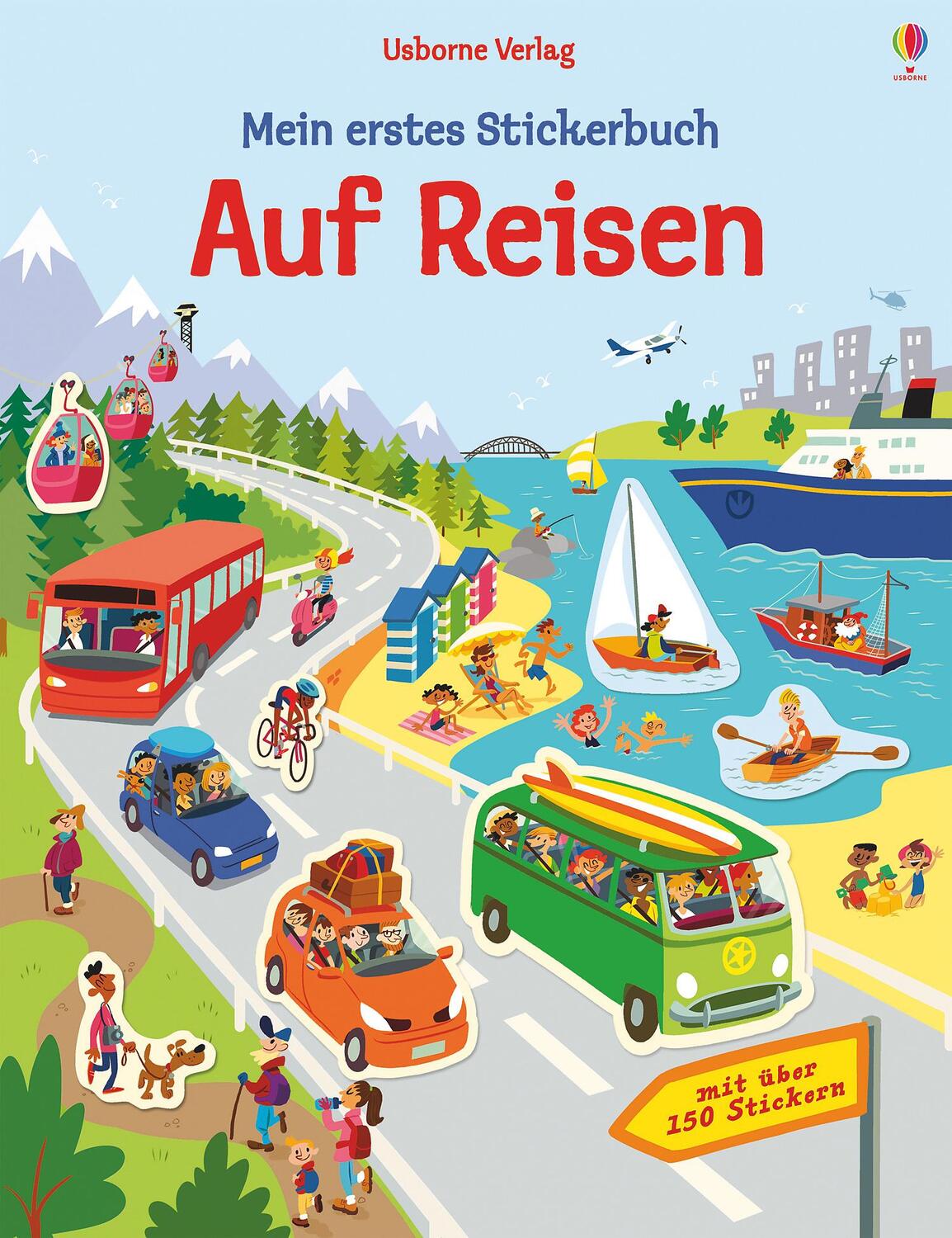 Cover: 9781782327882 | Mein erstes Stickerbuch: Auf Reisen | Hannah Watson | Taschenbuch