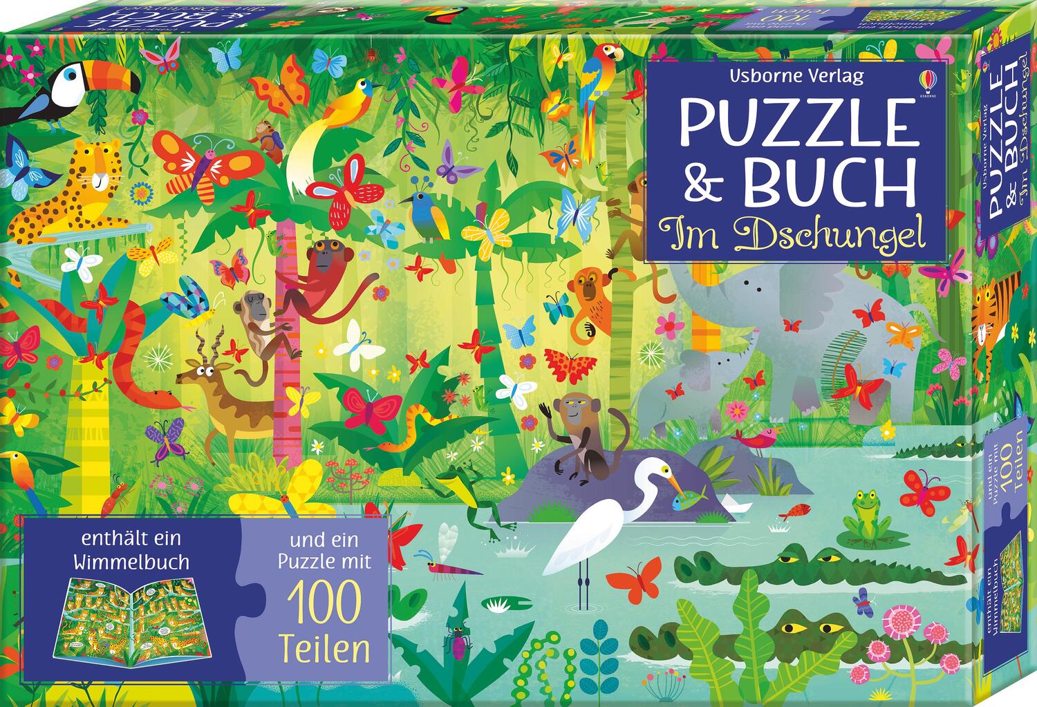 Cover: 9781789412574 | Puzzle & Buch: Im Dschungel | Kirsteen Robson | Stück | Deutsch | 2020
