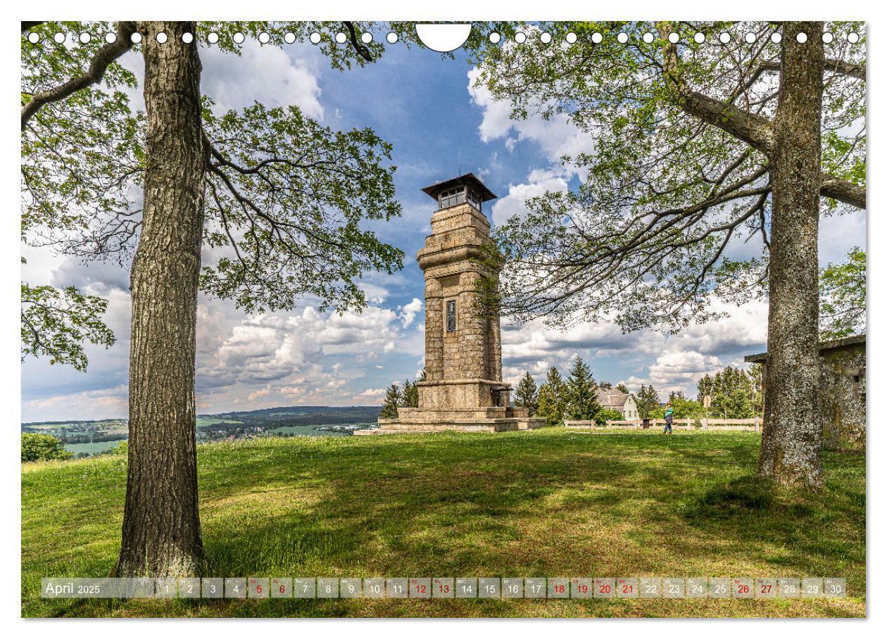 Bild: 9783435236558 | Vogtland - Farben einer Landschaft (Wandkalender 2025 DIN A4 quer),...