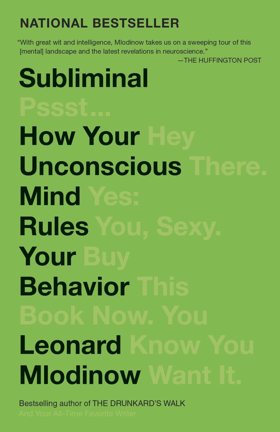 Cover: 9780307472250 | Subliminal | How Your Unconscious Mind Rules Your Behavior | Mlodinow