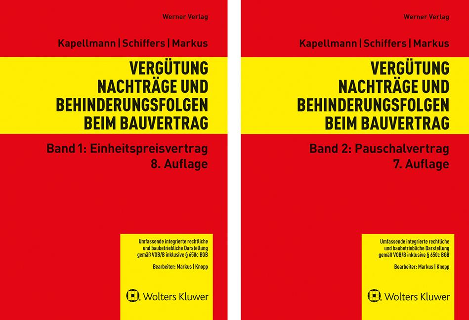 Cover: 9783804154346 | Vergütung, Nachträge und Behinderungsfolgen beim Bauvertrag | Buch