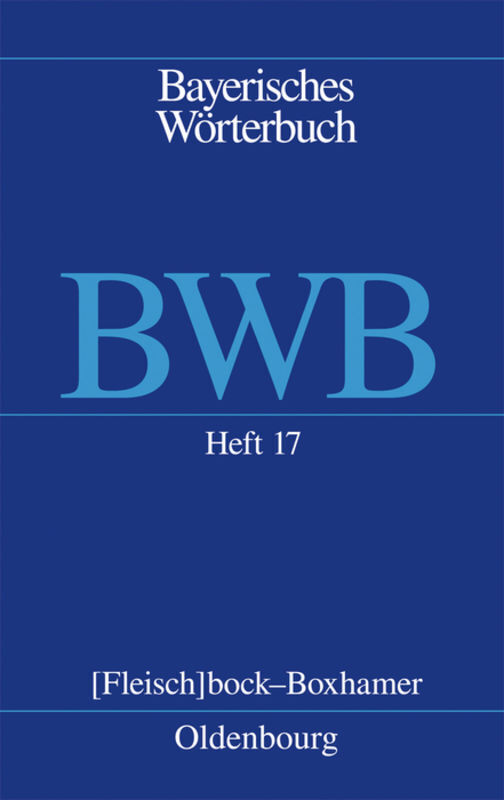 Cover: 9783486704976 | [Fleisch]bock - Boxhamer | Wissenschaften (u. a.) | Taschenbuch | II