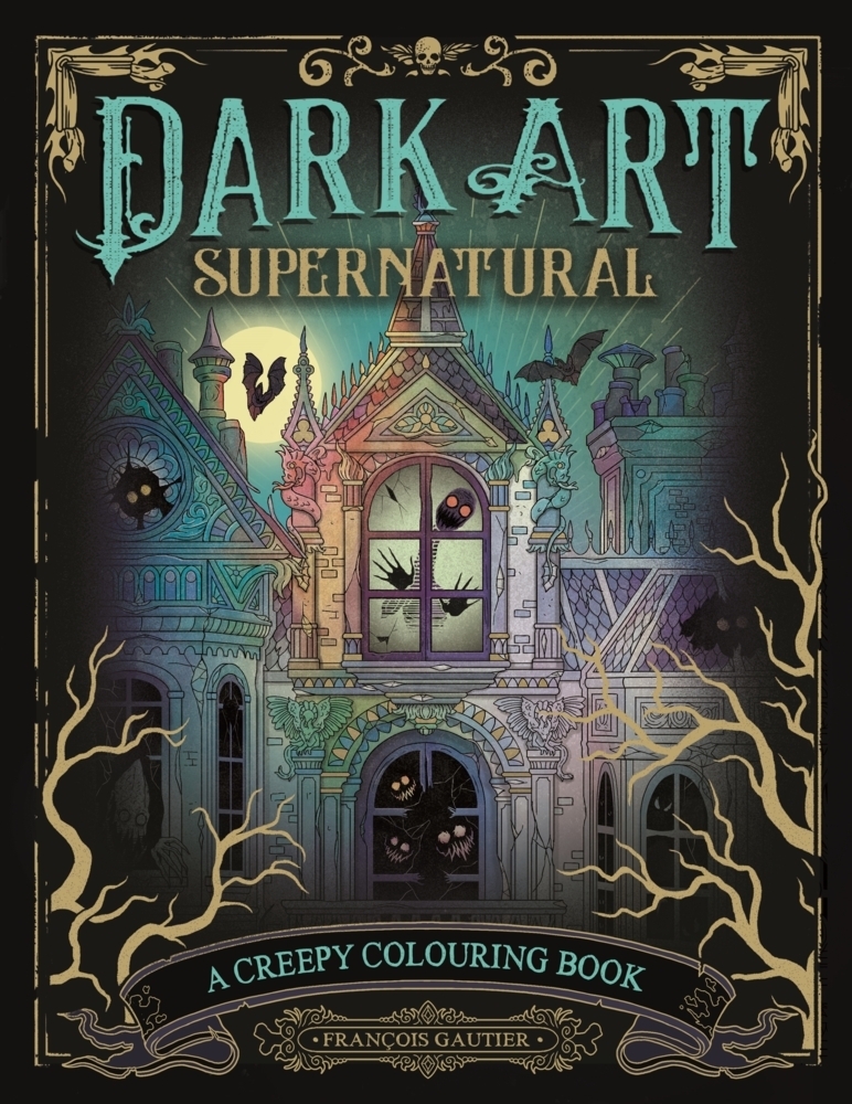 Cover: 9781912785933 | Dark Art Supernatural | A Sinister Colouring Book | Lara Murphy | Buch