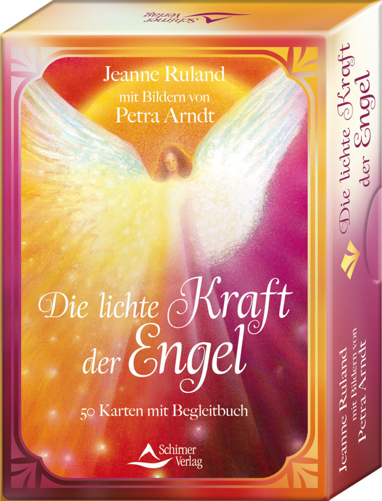 Cover: 9783843490832 | Die lichte Kraft der Engel, 50 Karten + Begleitbuch | Ruland-Karacay