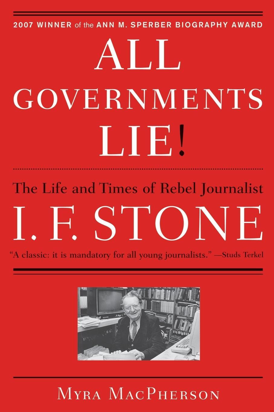 Cover: 9781416556794 | All Governments Lie | Myra Macpherson | Taschenbuch | Paperback | 2008