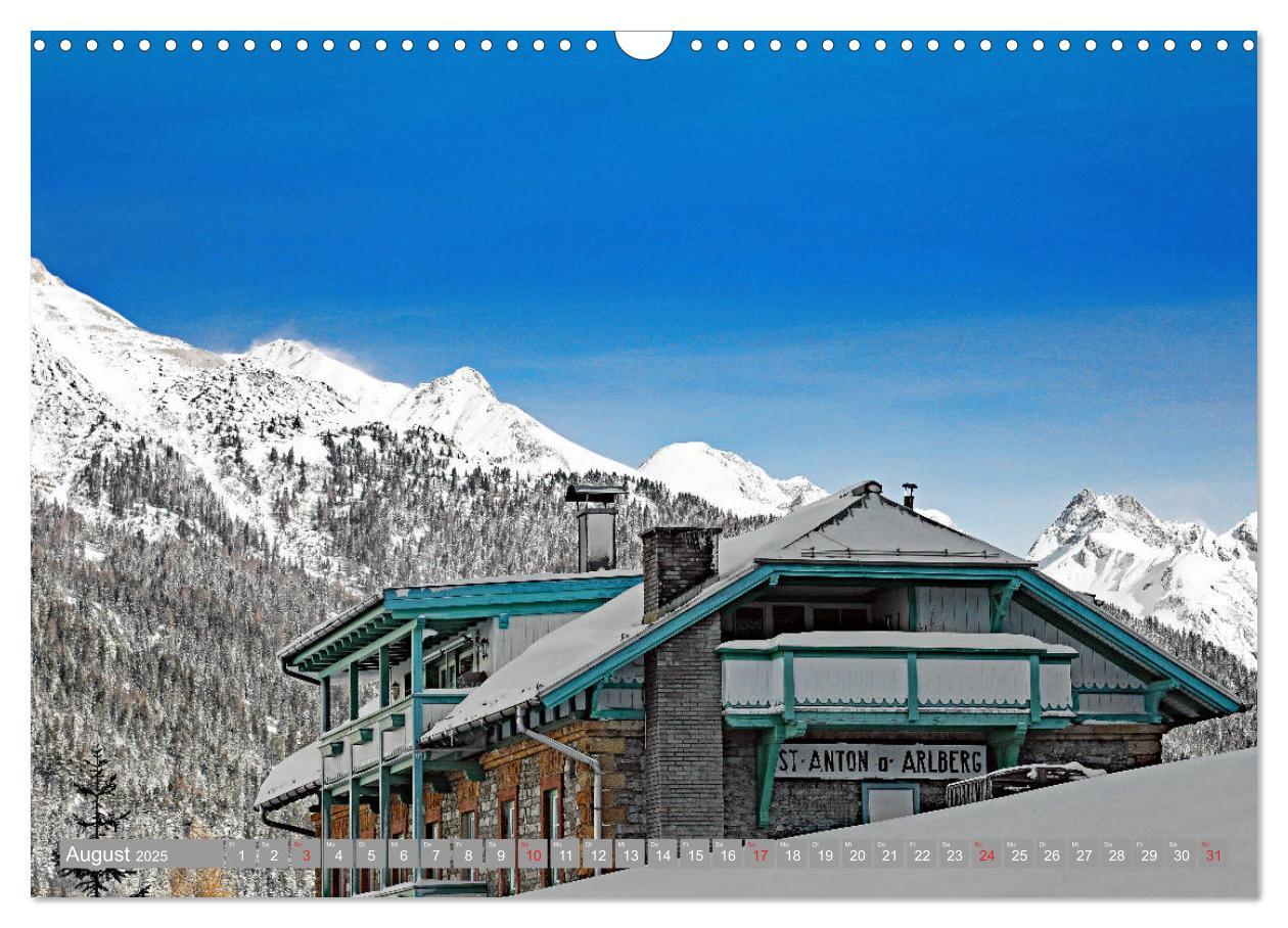 Bild: 9783435160037 | St. Anton am Arlberg (Wandkalender 2025 DIN A3 quer), CALVENDO...