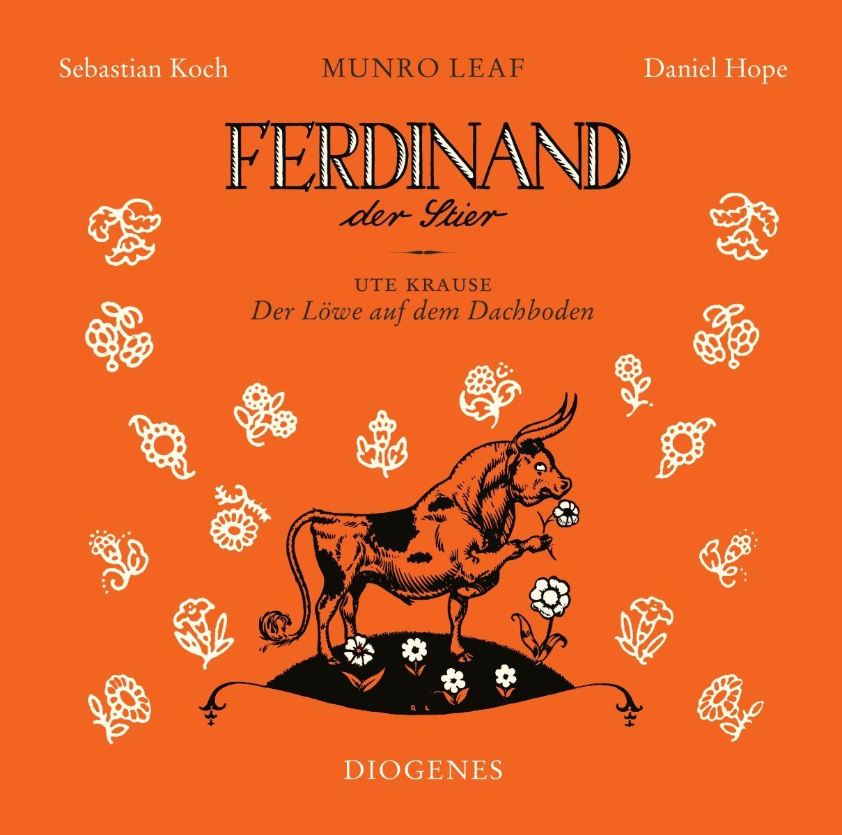Cover: 9783257804249 | Ferdinand der Stier und Der Löwe auf dem Dachboden | Leaf (u. a.) | CD