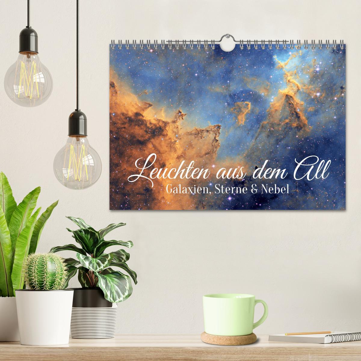 Bild: 9783435055609 | Galaxien, Sterne und Nebel: Leuchten aus dem All (Wandkalender 2025...