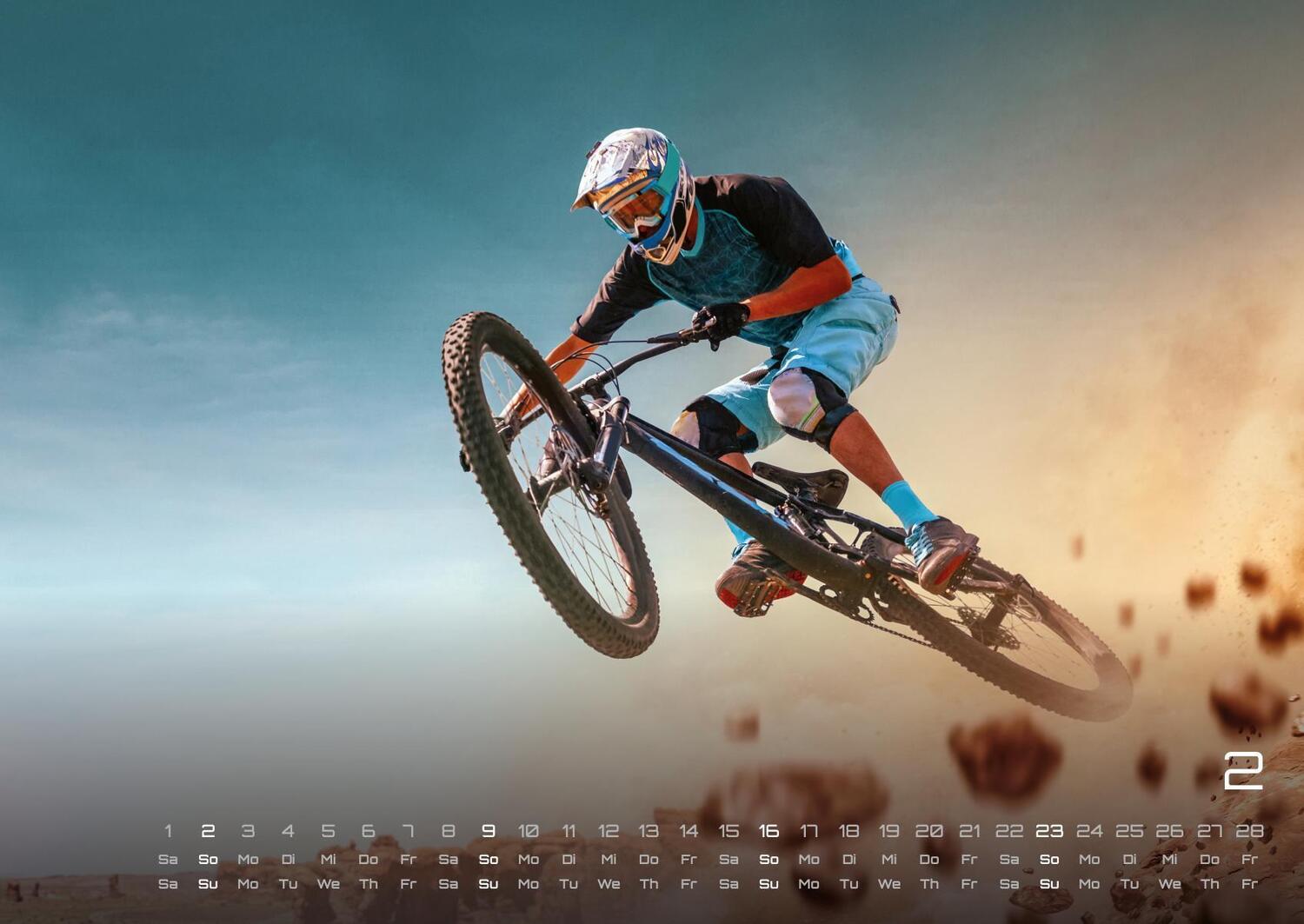 Bild: 9783986734121 | MTB Mountainbike - 2025 - Kalender DIN A2 | GP-Fever. de | Kalender