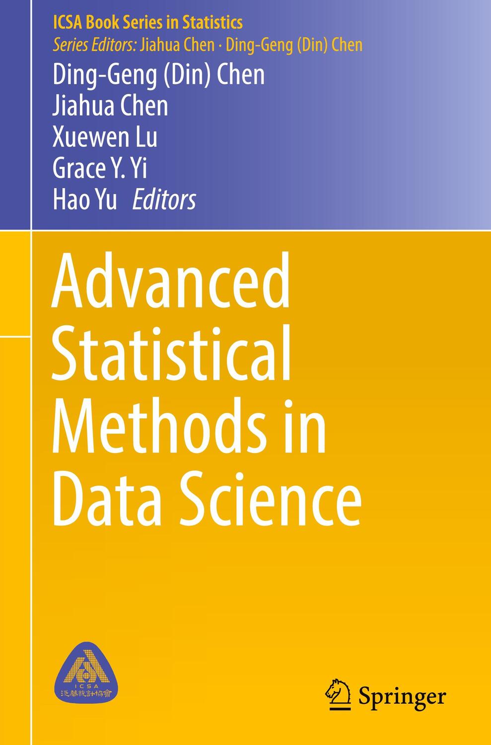 Cover: 9789811025938 | Advanced Statistical Methods in Data Science | Ding-Geng Chen (u. a.)