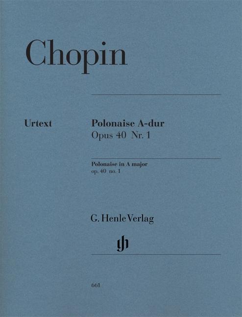 Cover: 9790201806617 | Polonaise Op.40 Nr.1 | Besetzung: Klavier zu zwei Händen | Buch | 1999
