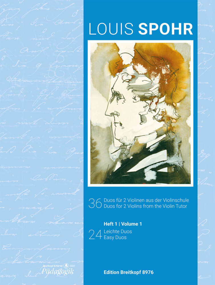 Cover: 9790004187050 | 36 Duos für 2 Violinen a.d. Violinschule Heft 1 | Louis Spohr | Buch