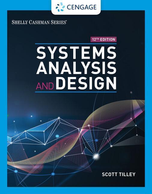 Cover: 9780357117811 | Systems Analysis and Design | Scott Tilley | Buch | Gebunden | 2019