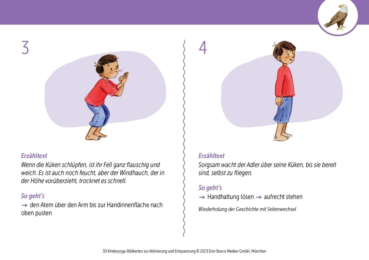 Bild: 4260694921661 | 30 Kinderyoga-Bildkarten zur Aktivierung und Entspannung | Box | 32 S.