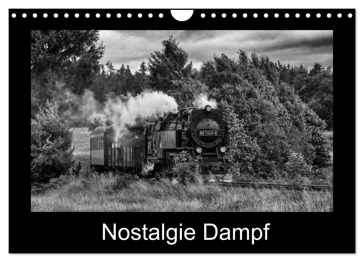 Cover: 9783383467479 | Nostalgie Dampf (Wandkalender 2024 DIN A4 quer), CALVENDO...