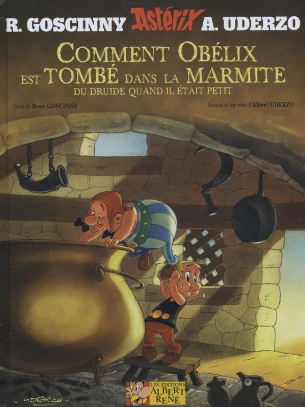 Cover: 9782864972129 | Astérix - Comment Obélix est tombé dans la marmite du druide quand...