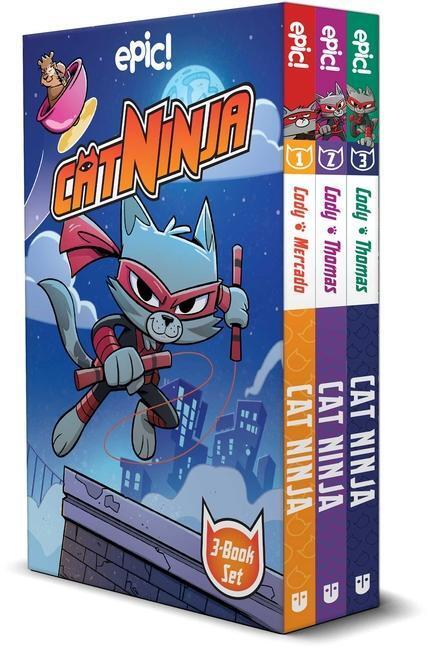 Cover: 9781524876845 | Cat Ninja Box Set: Books 1-3 | Colleen Af Venable (u. a.) | Buch