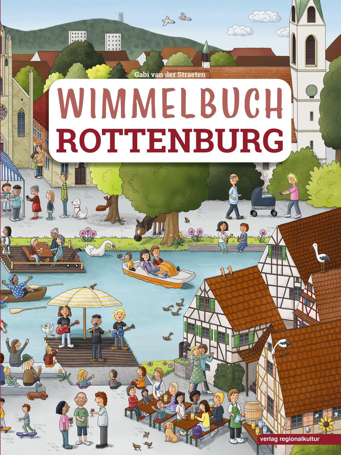Cover: 9783955054670 | Wimmelbuch Rottenburg | Stadt Rottenburg | Taschenbuch | 14 S. | 2024