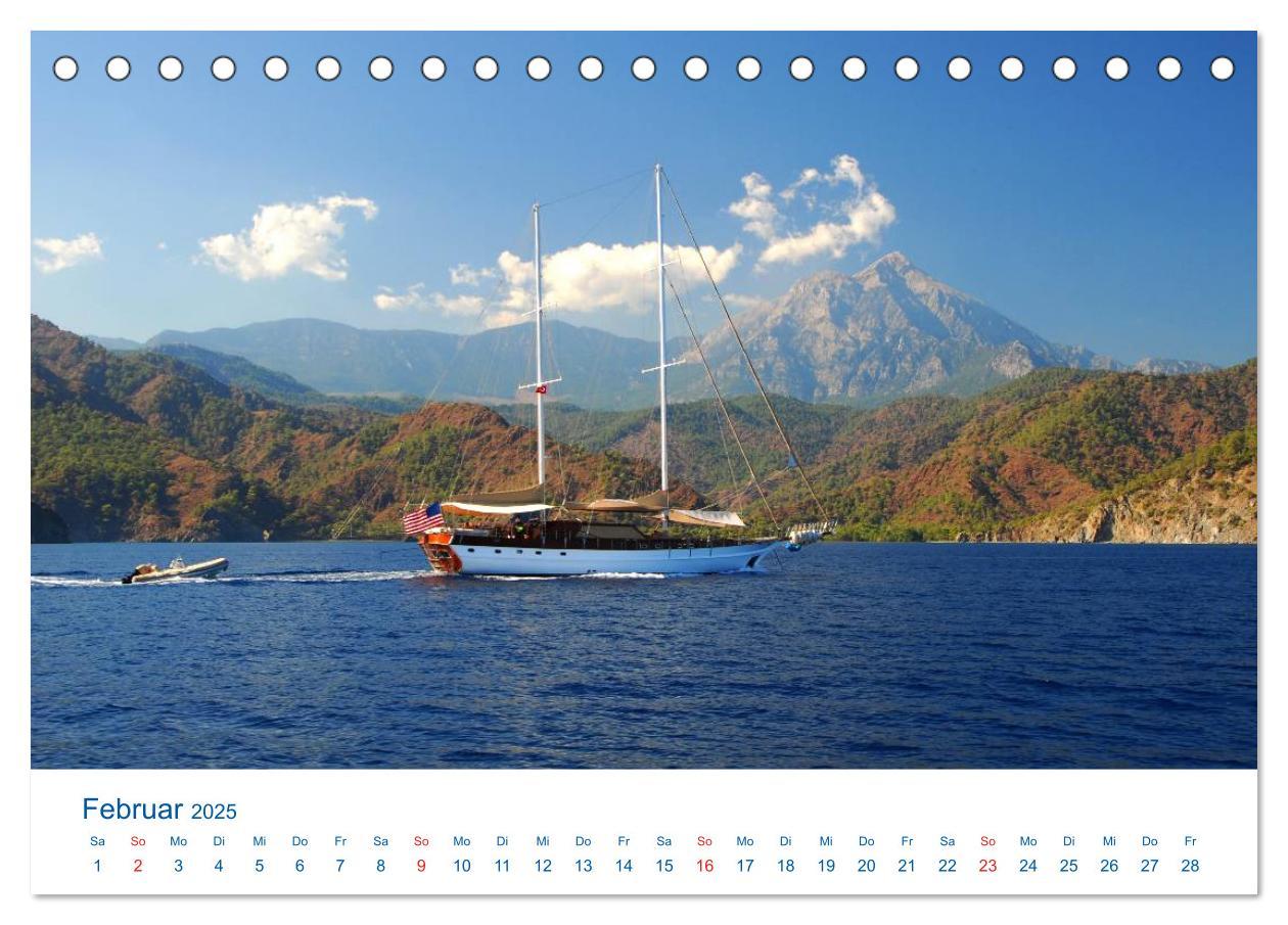 Bild: 9783435461295 | Türkei - Reise ins Blaue (Tischkalender 2025 DIN A5 quer), CALVENDO...