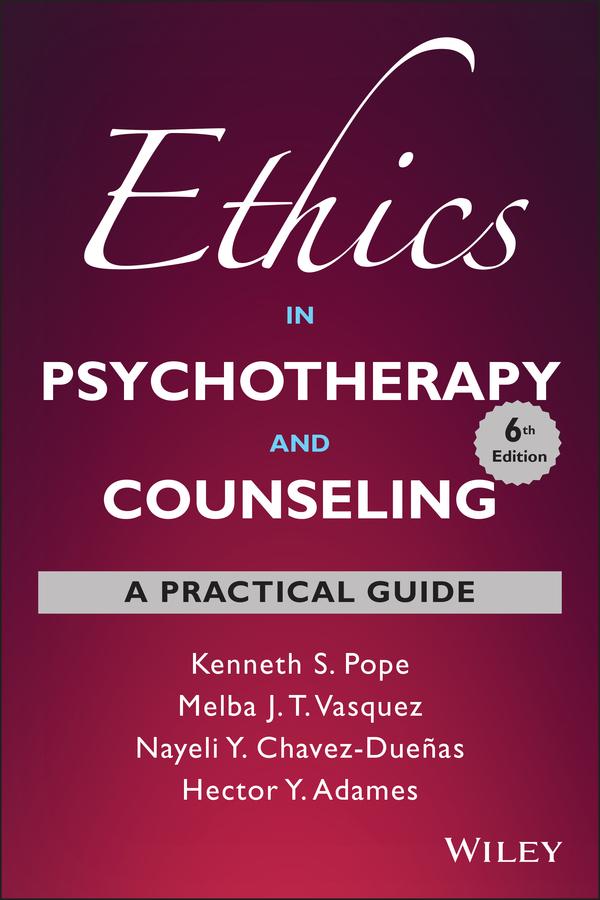 Cover: 9781119804291 | Ethics in Psychotherapy and Counseling | A Practical Guide | Pope