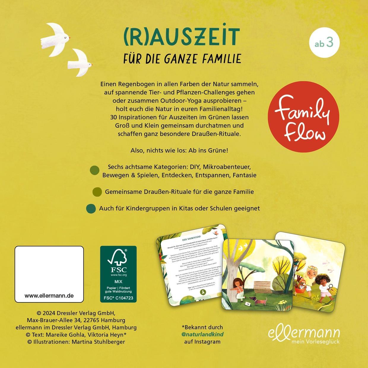 Rückseite: 9783751401197 | FamilyFlow. Ab ins Grüne! | Mareike Gohla (u. a.) | Box | FamilyFlow