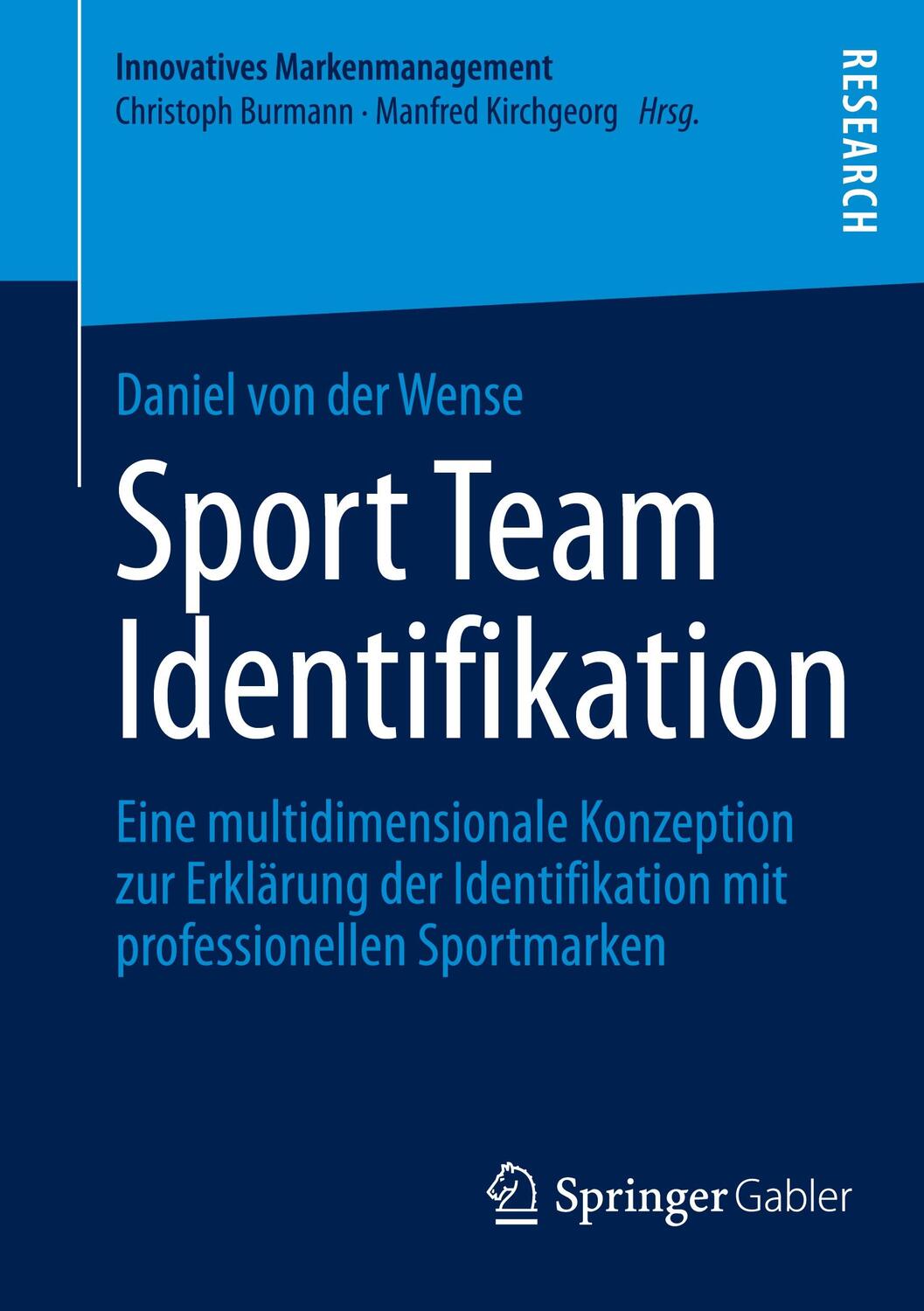 Cover: 9783658400941 | Sport Team Identifikation | Daniel von der Wense | Taschenbuch | 2023